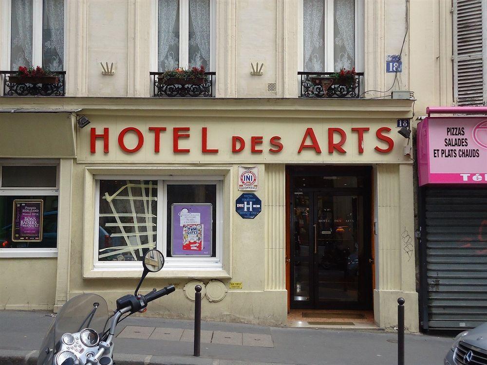 Hotel Des Arts Париж Экстерьер фото