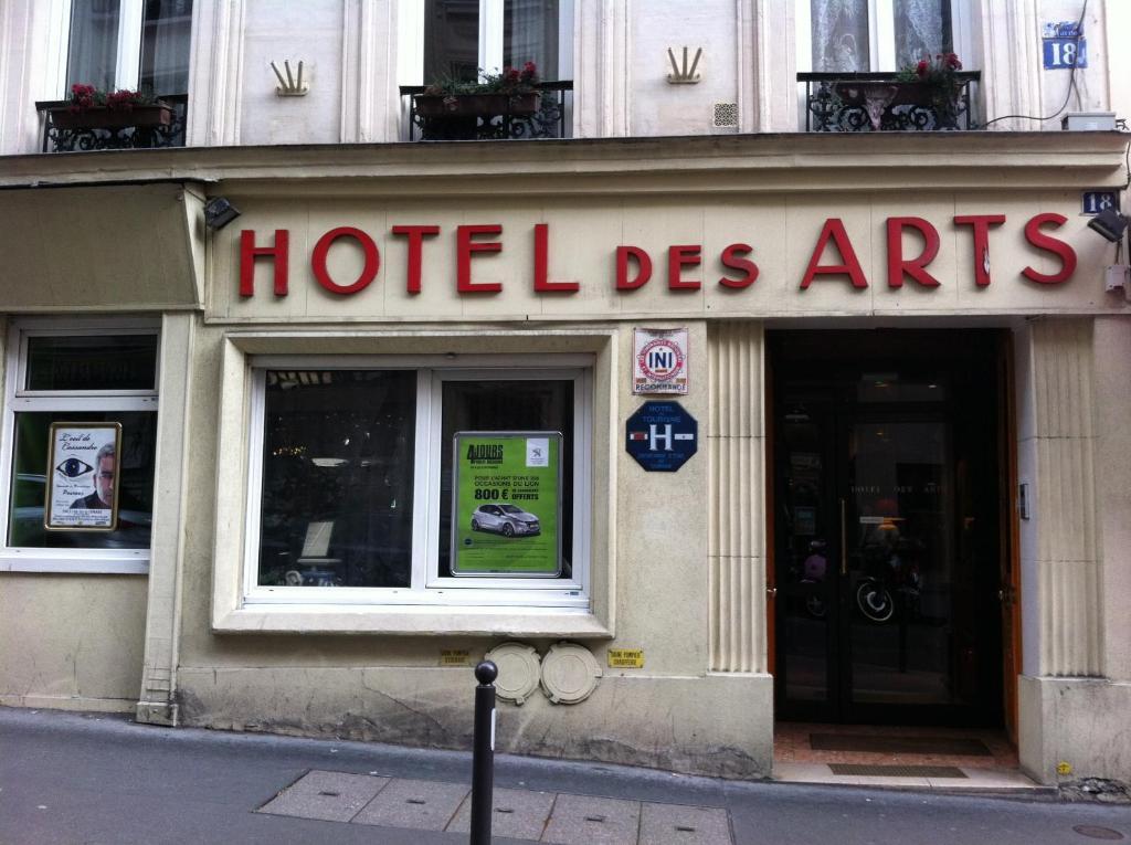 Hotel Des Arts Париж Экстерьер фото